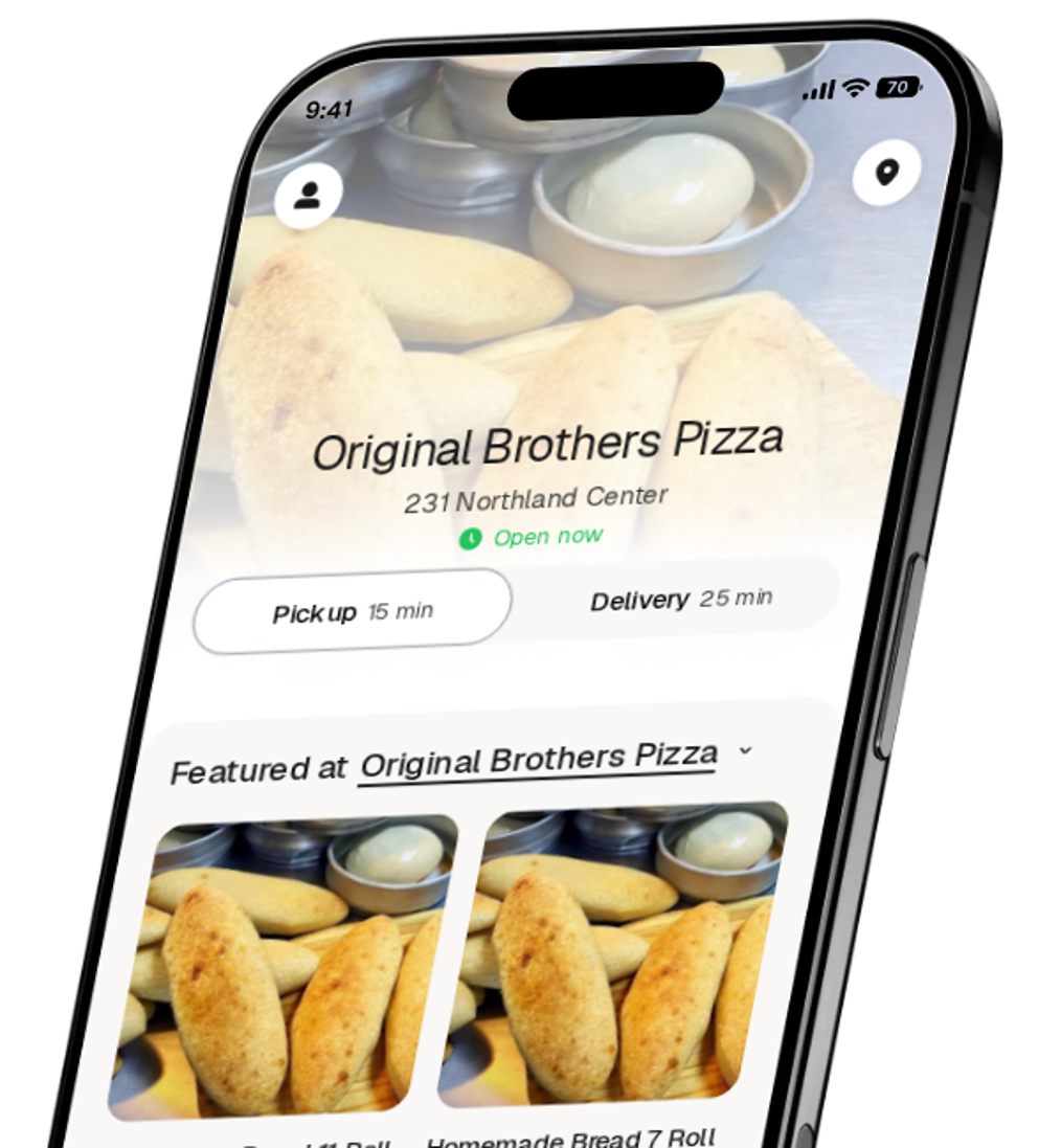 Original Brothers Pizza app preview