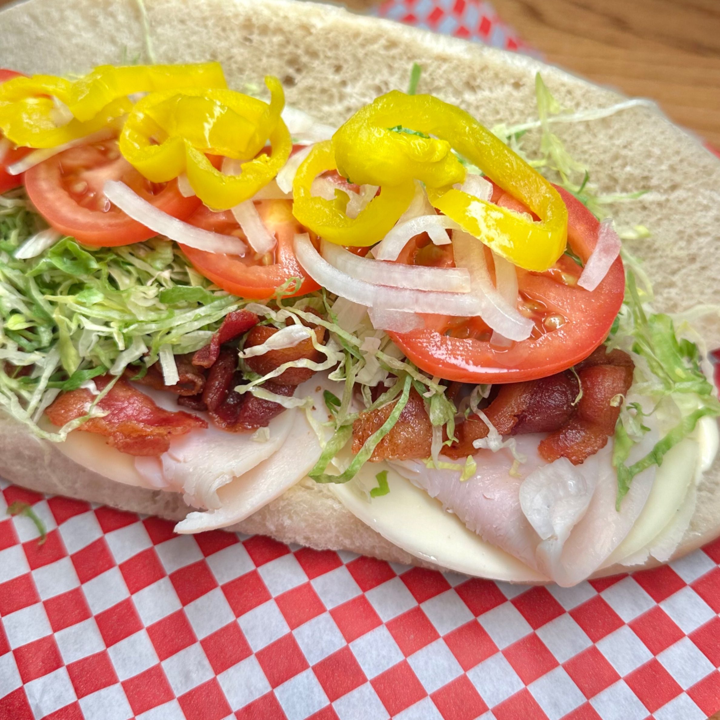Turkey, Bacon & Provolone.