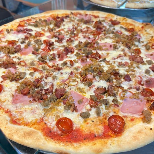 Meat Supreme Pizza.