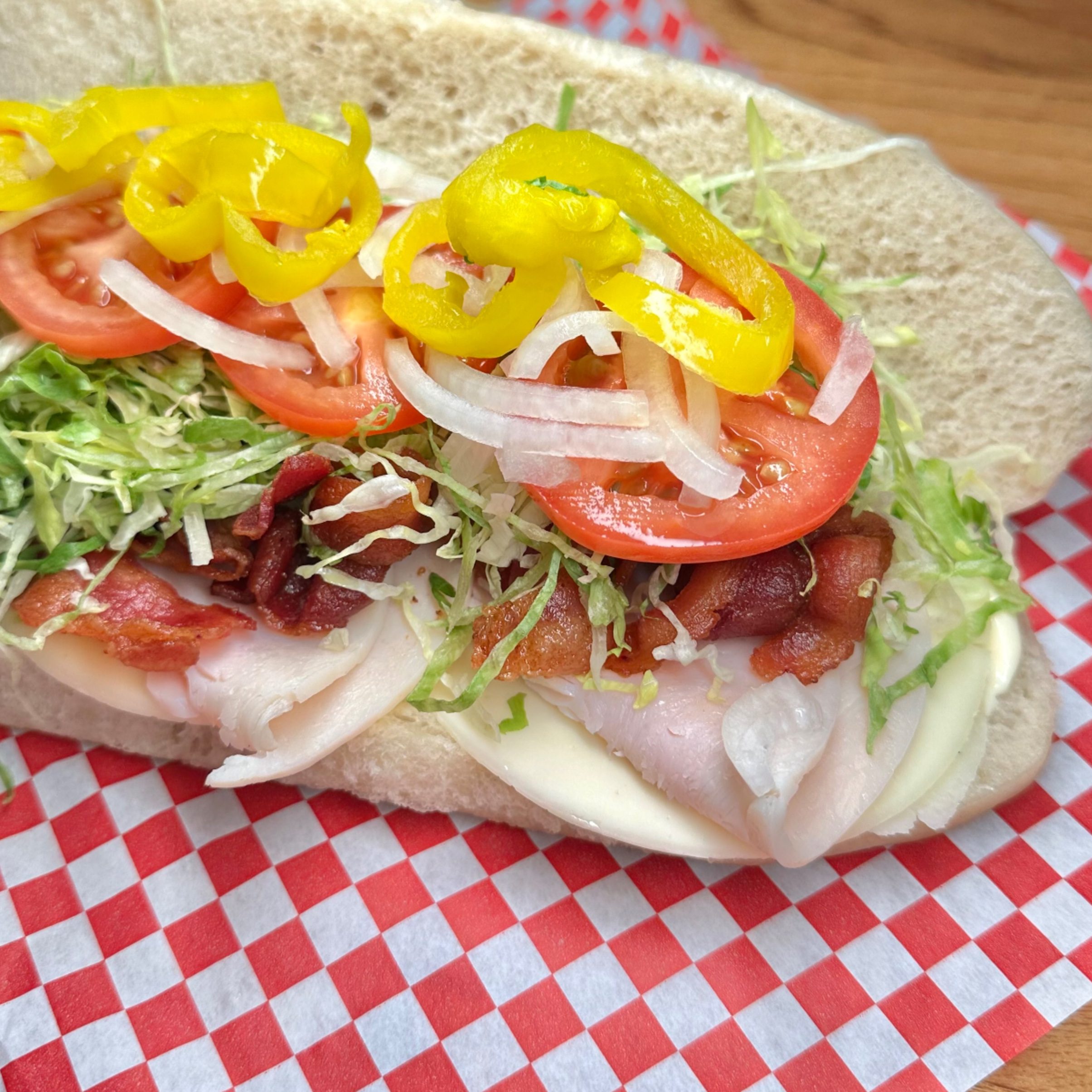 Turkey & Provolone.