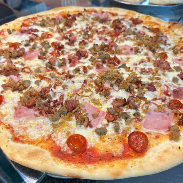 Meat Supreme Pizza.