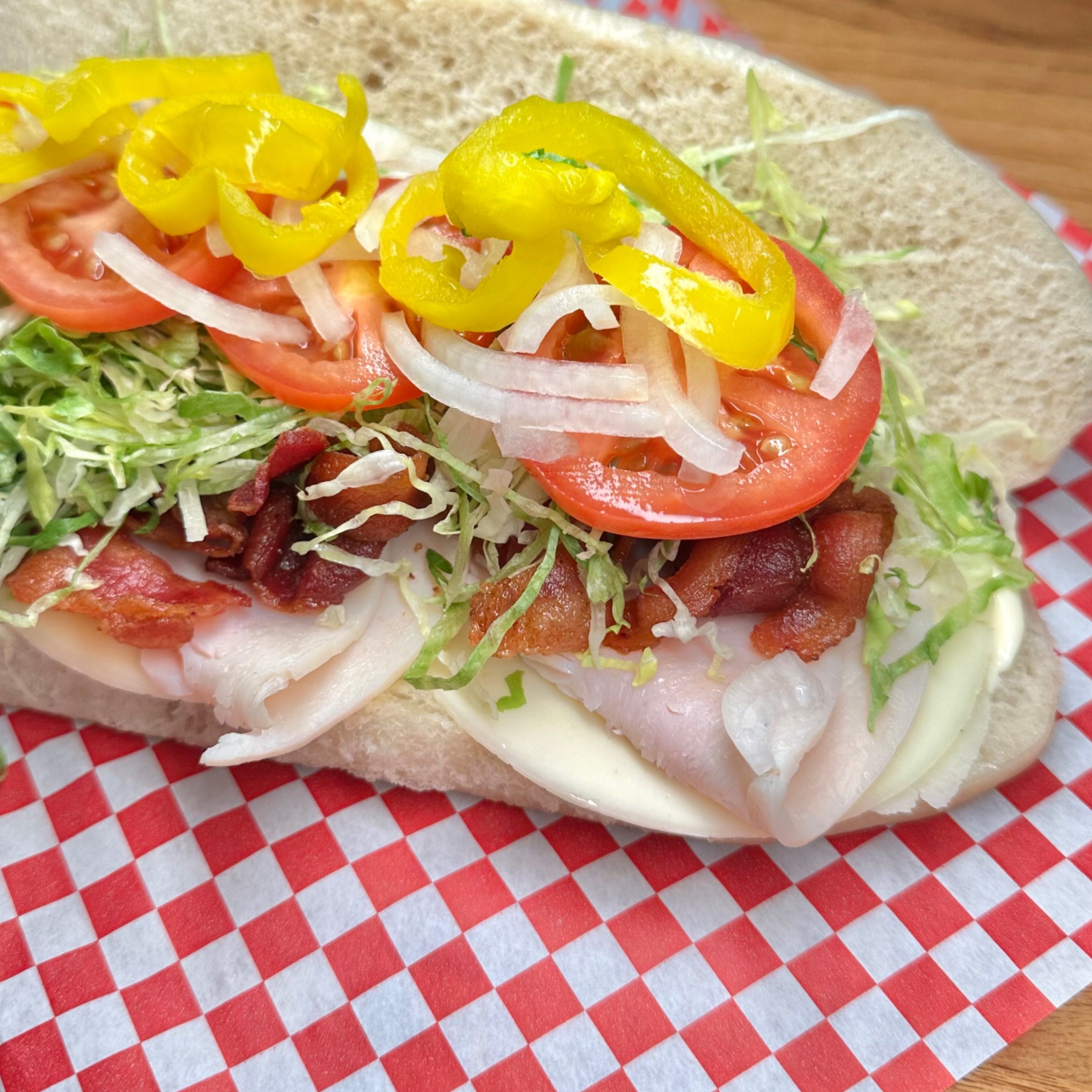 Turkey & Provolone.