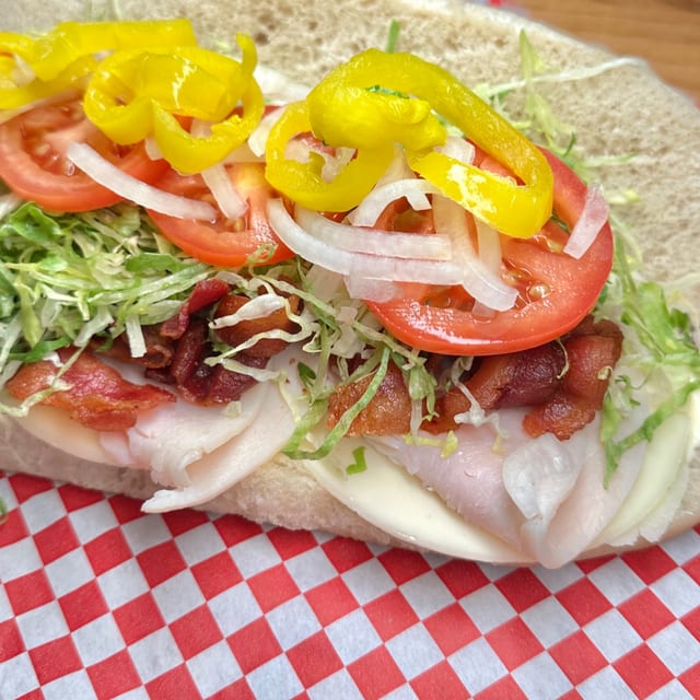 Turkey, Bacon & Provolone.