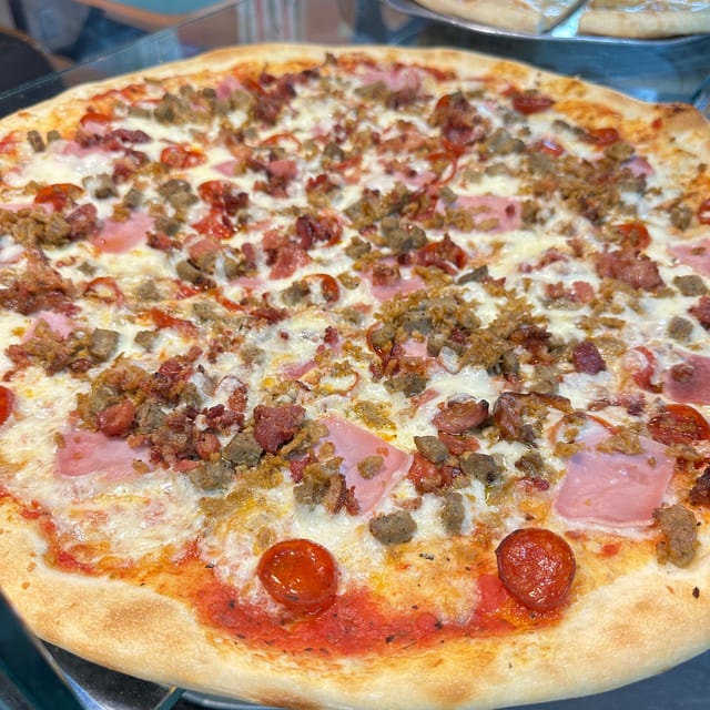 Meat Supreme Pizza.