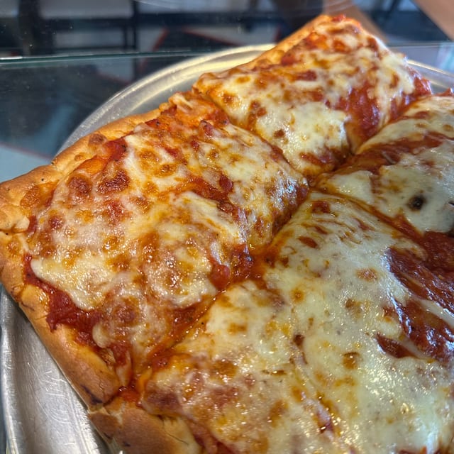 1 Slice Cheese, 1 Sicilian Slice Special.