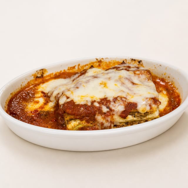 Eddie's Homemade Lasagna.