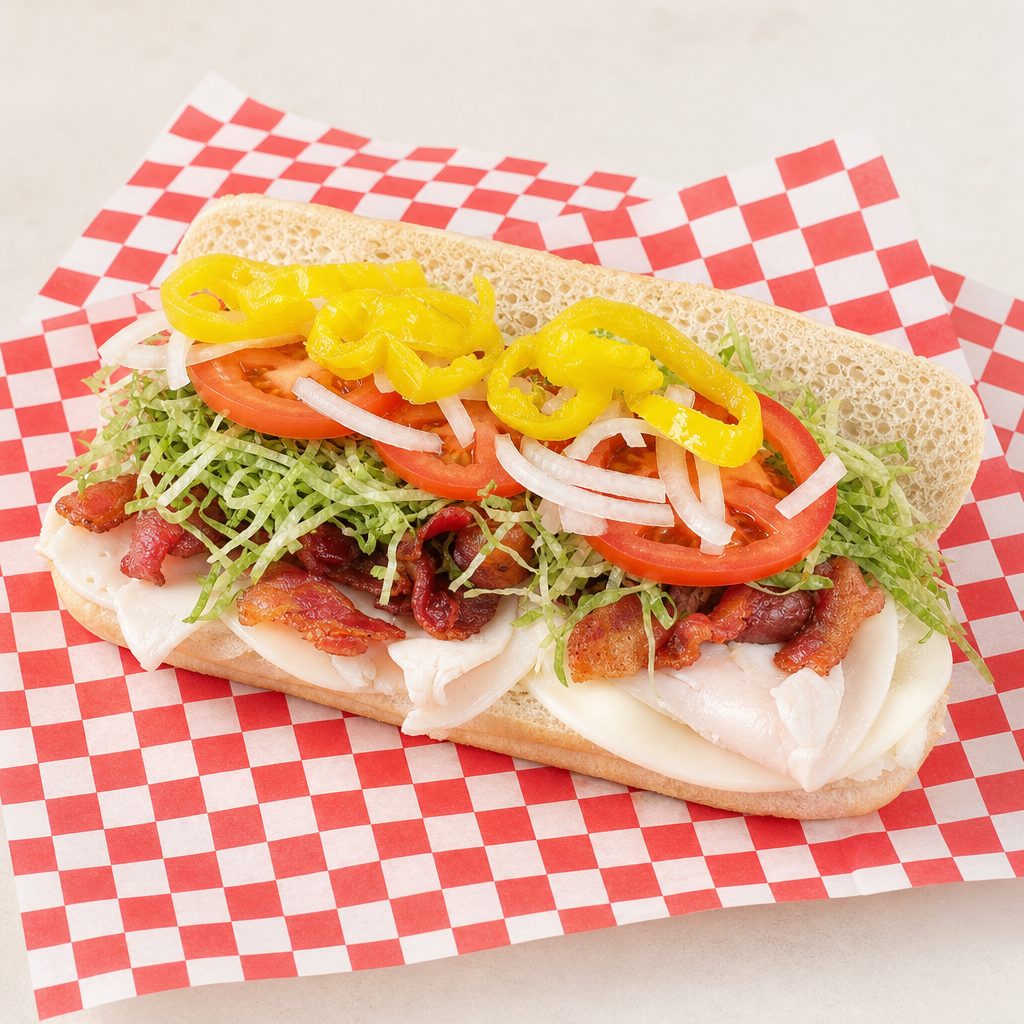 Turkey, Bacon & Provolone.