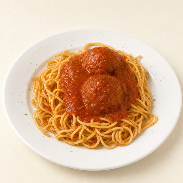 Kids Spaghetti & Meatballs.