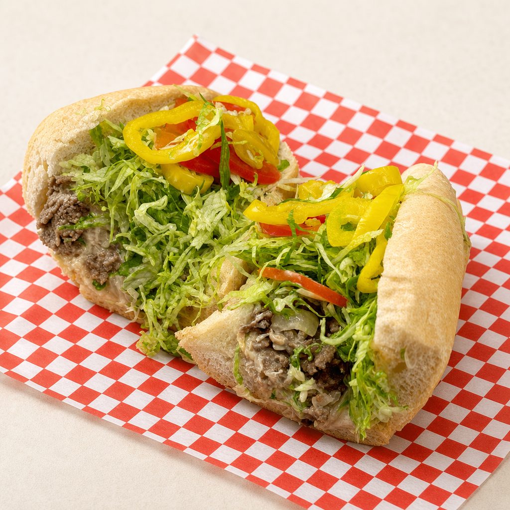 Regular Cheese Steak.