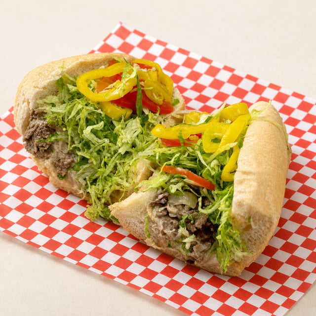 Regular Cheese Steak.