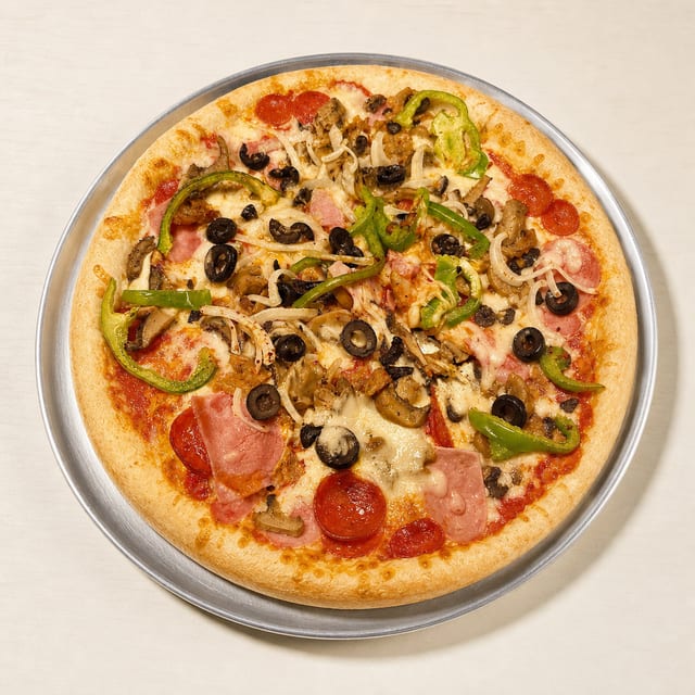 1 Slice Cheese, 1 Slice Specialty W Soda.