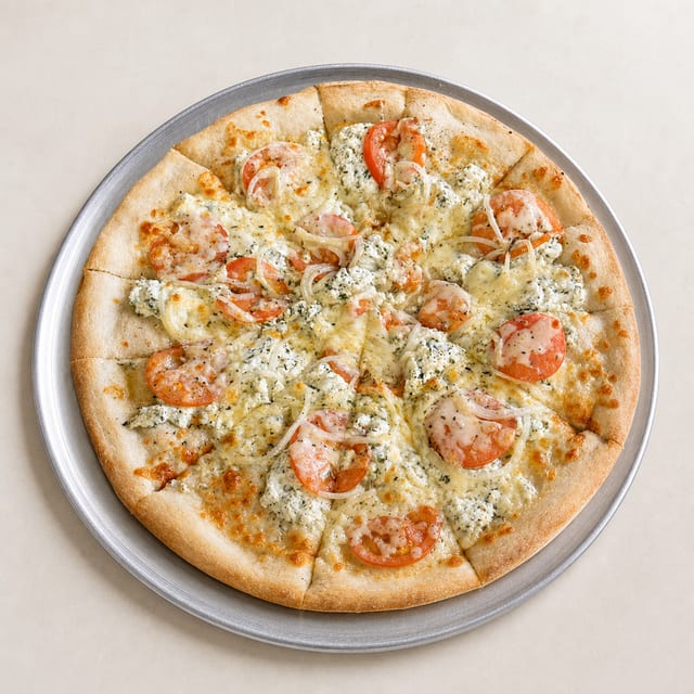 (Sm) White Pizza.