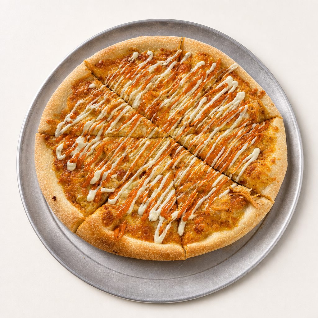 Buffalo Chicken Pizza.