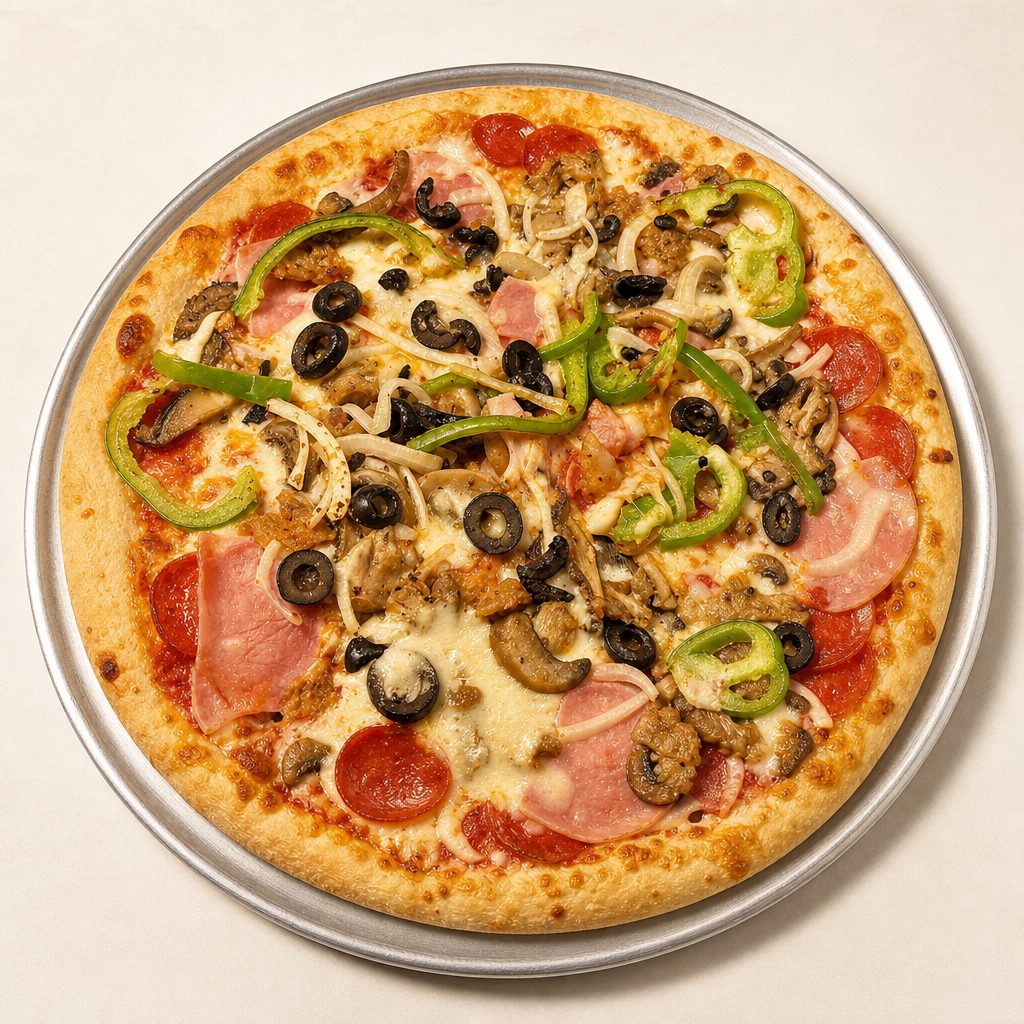 1 Slice Cheese, 1 Slice Specialty W Soda.