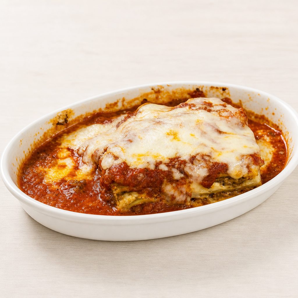 Eddie's Homemade Lasagna.