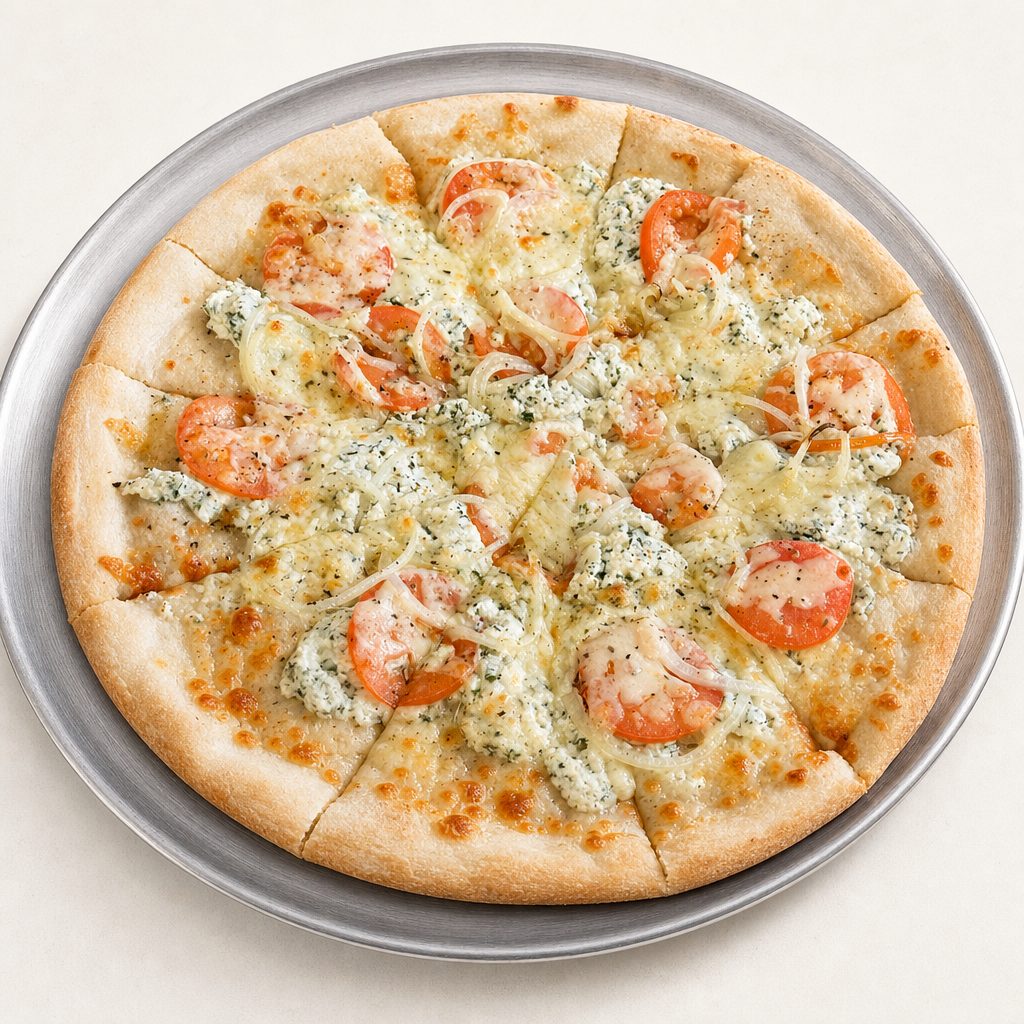 (Sm) White Pizza.