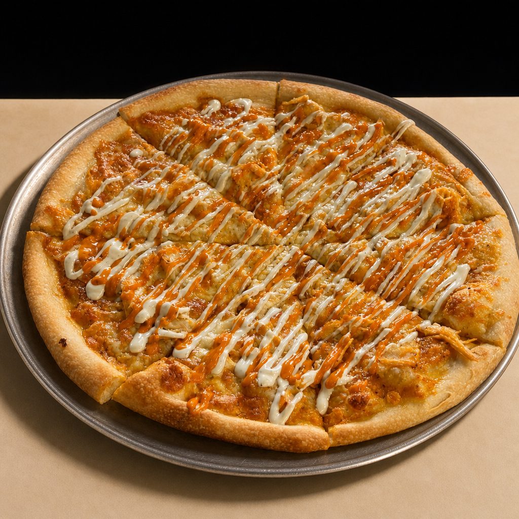 Buffalo Chicken Pizza.