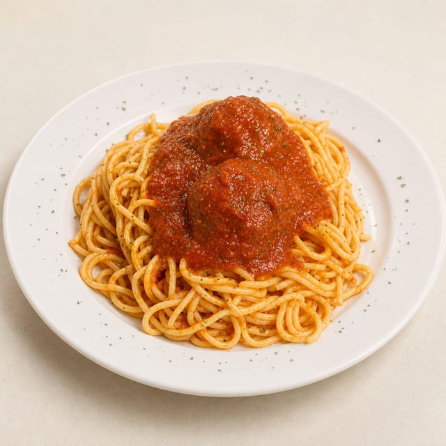 Kids Spaghetti & Meatball.
