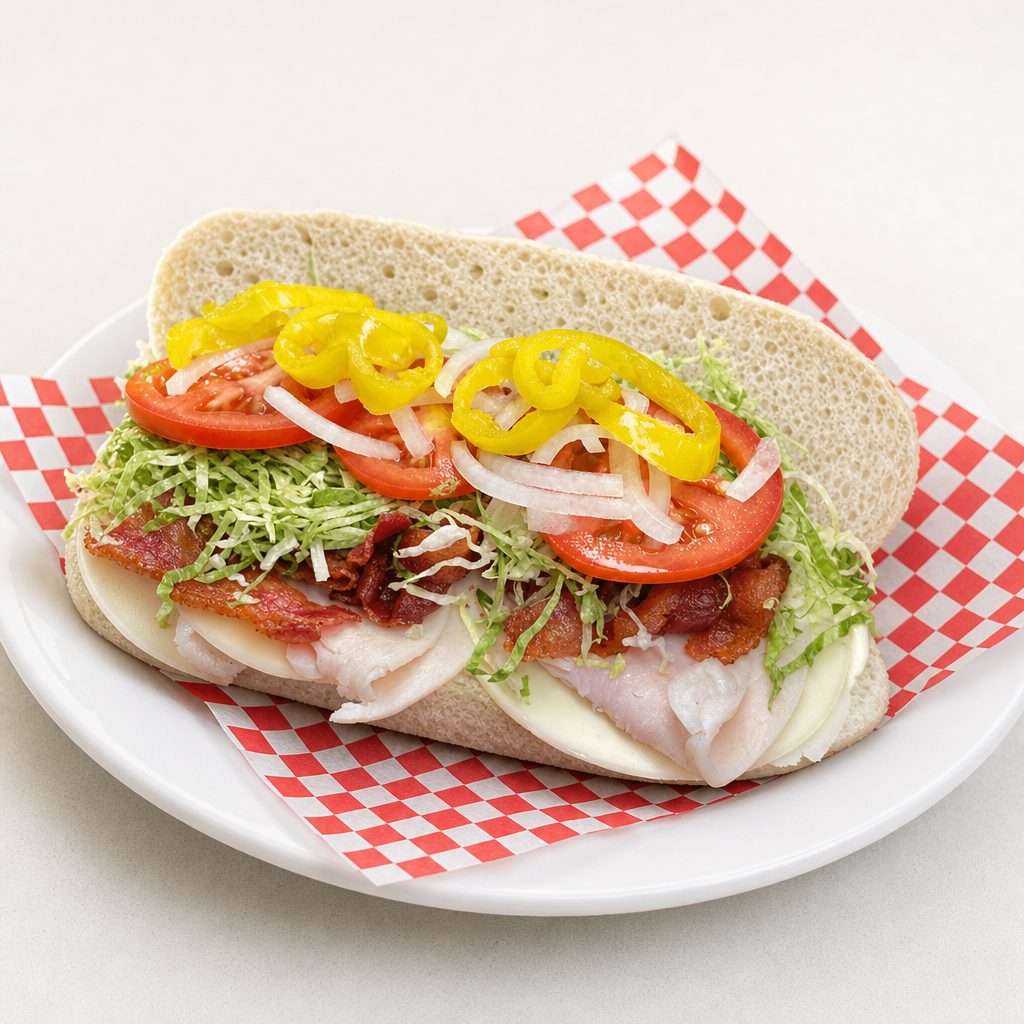 Turkey, Bacon & Provolone.