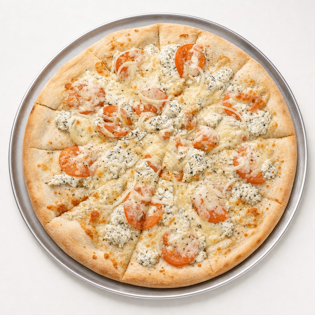 (Sm) White Pizza.