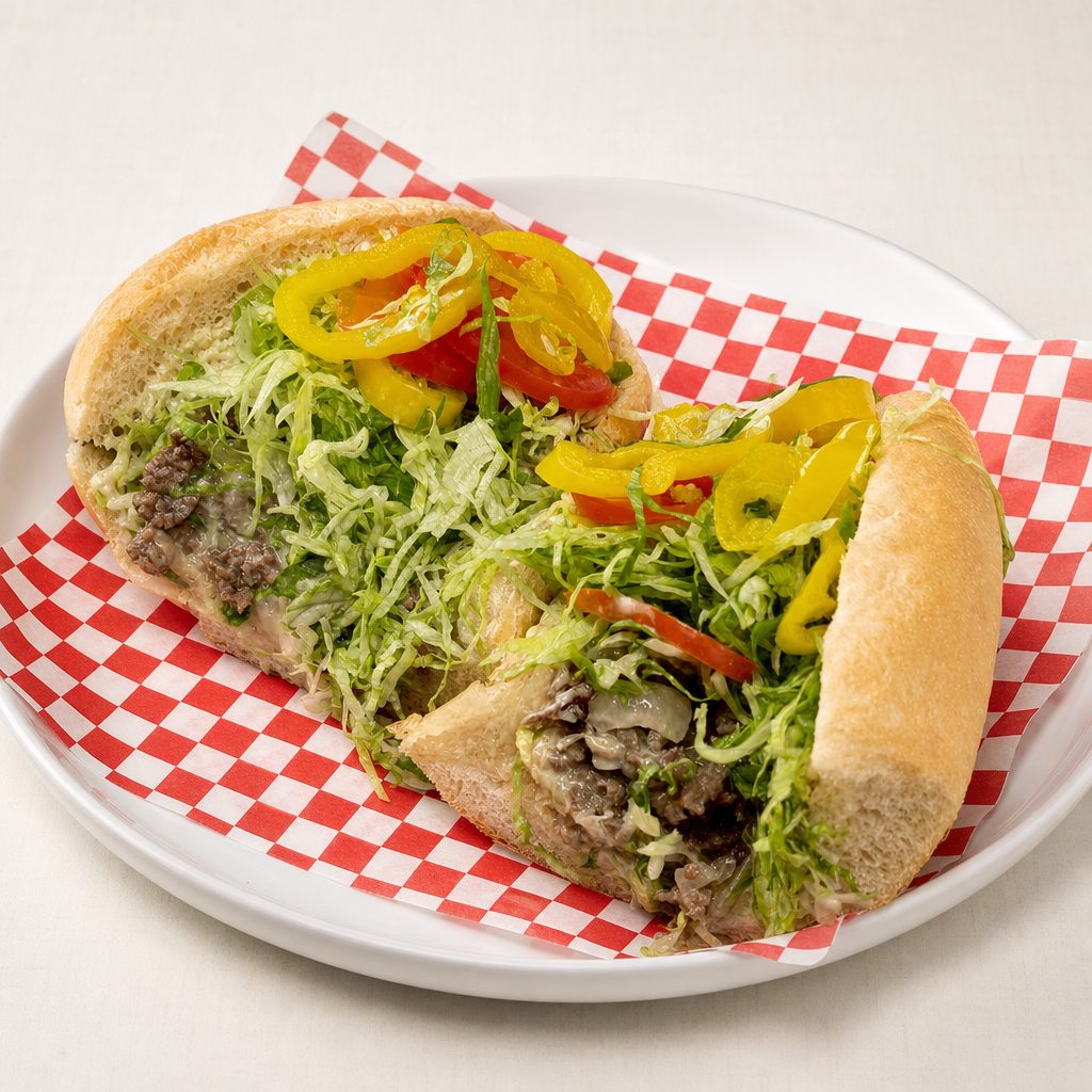 Regular Cheese Steak.