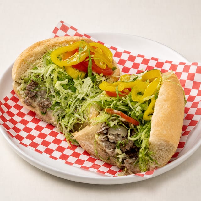 Regular Cheese Steak.