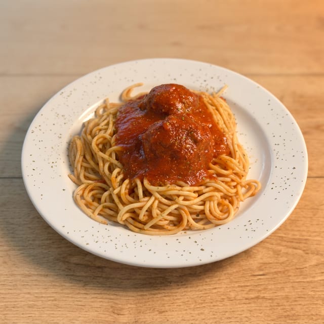 Kids Spaghetti & Meatball.