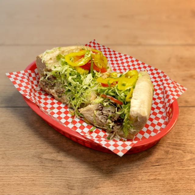 Regular Cheese Steak.