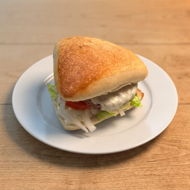 1/4 LB Cheeseburger.