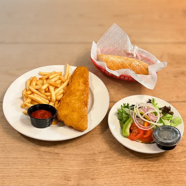Fish Fillets Dinner W/ FF Or Spaghetti.