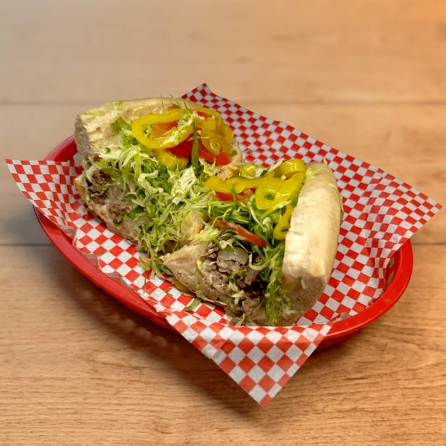 Regular Cheese Steak.