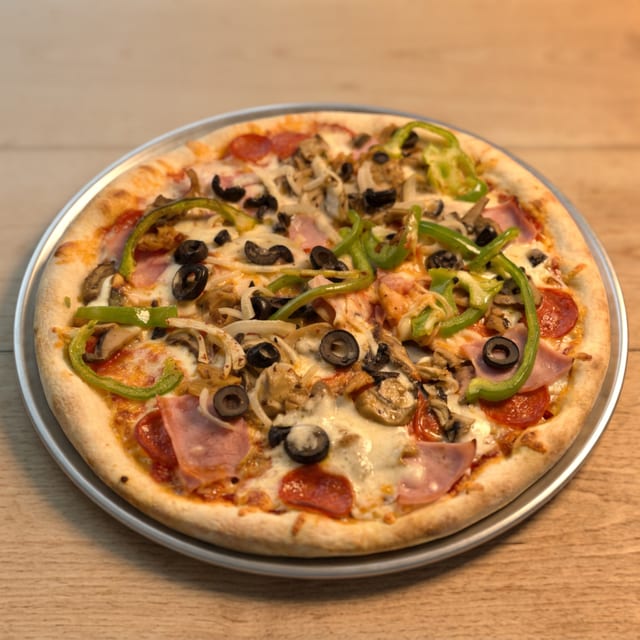 1 Slice Cheese, 1 Slice Specialty W Soda.