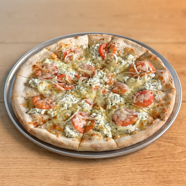 (Sm) White Pizza.