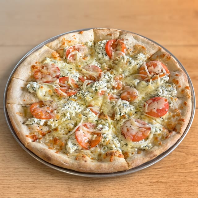 (Lg) White Pizza.