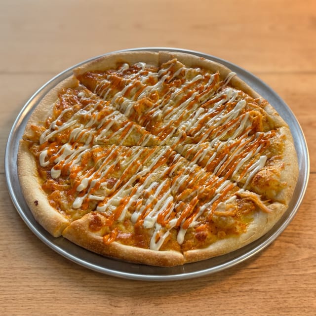 Buffalo Chicken Pizza.