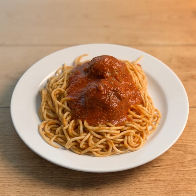 Kids Spaghetti & Meatball.