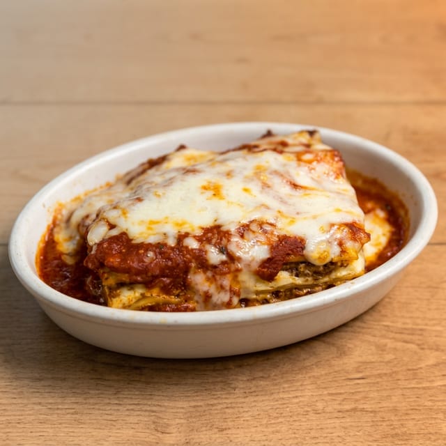 Eddie's Homemade Lasagna.