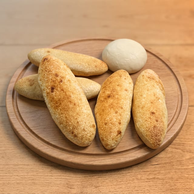 Homemade Bread 7" Roll.