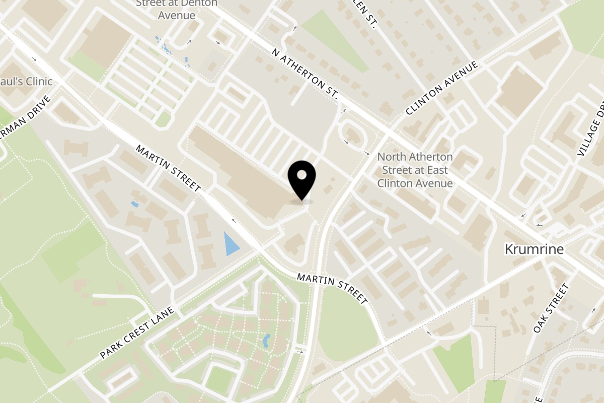 Map showing the location of Original Brothers Pizza Northland Center on 231 Northland Center in State College